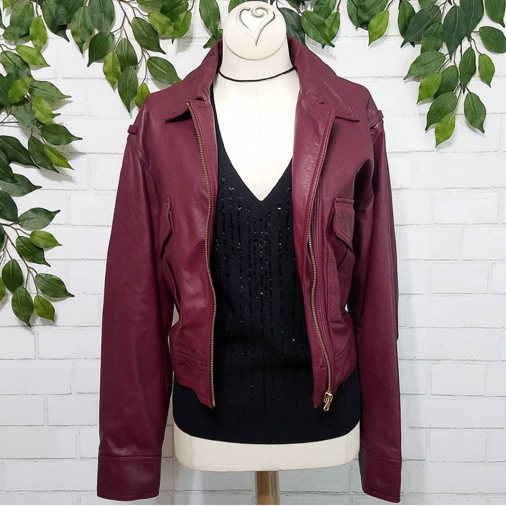 Genuine Lambskin Moto Jacket